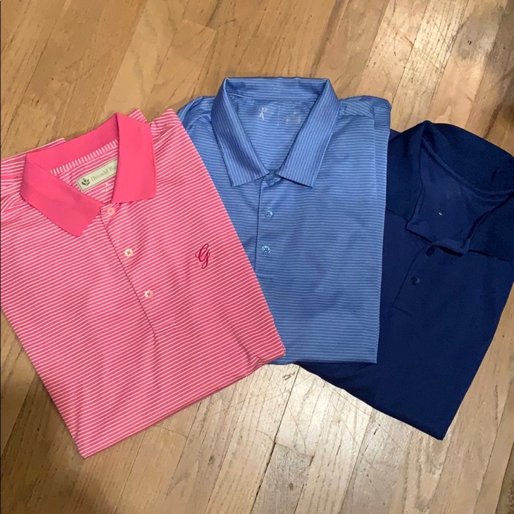 3 xl performance golf shirts country club & logos